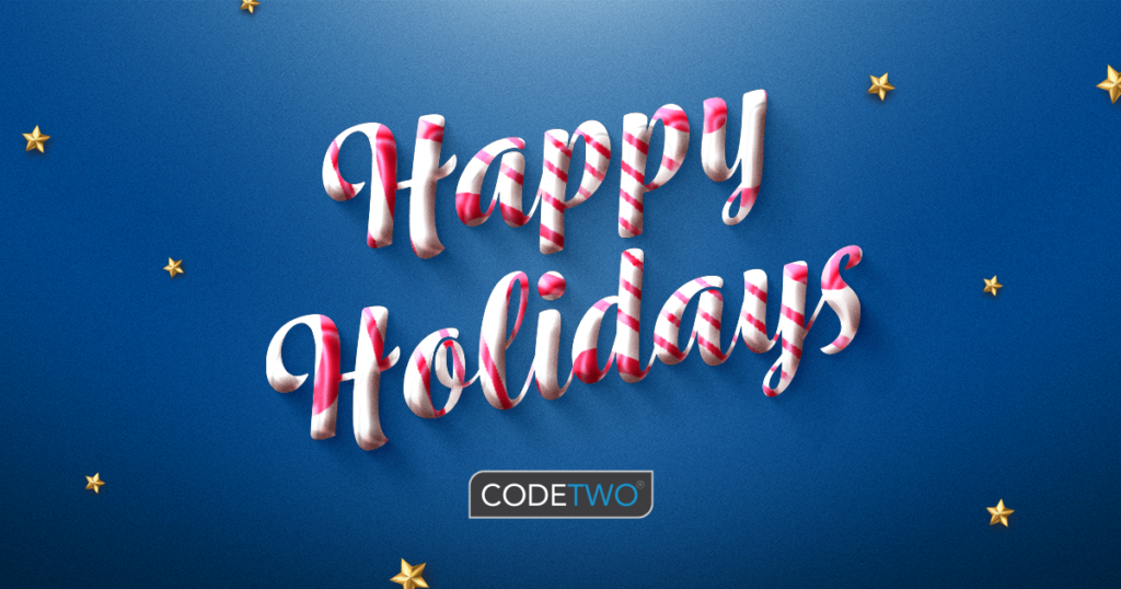 CodeTwo wishes you the best winter holidays ever!
