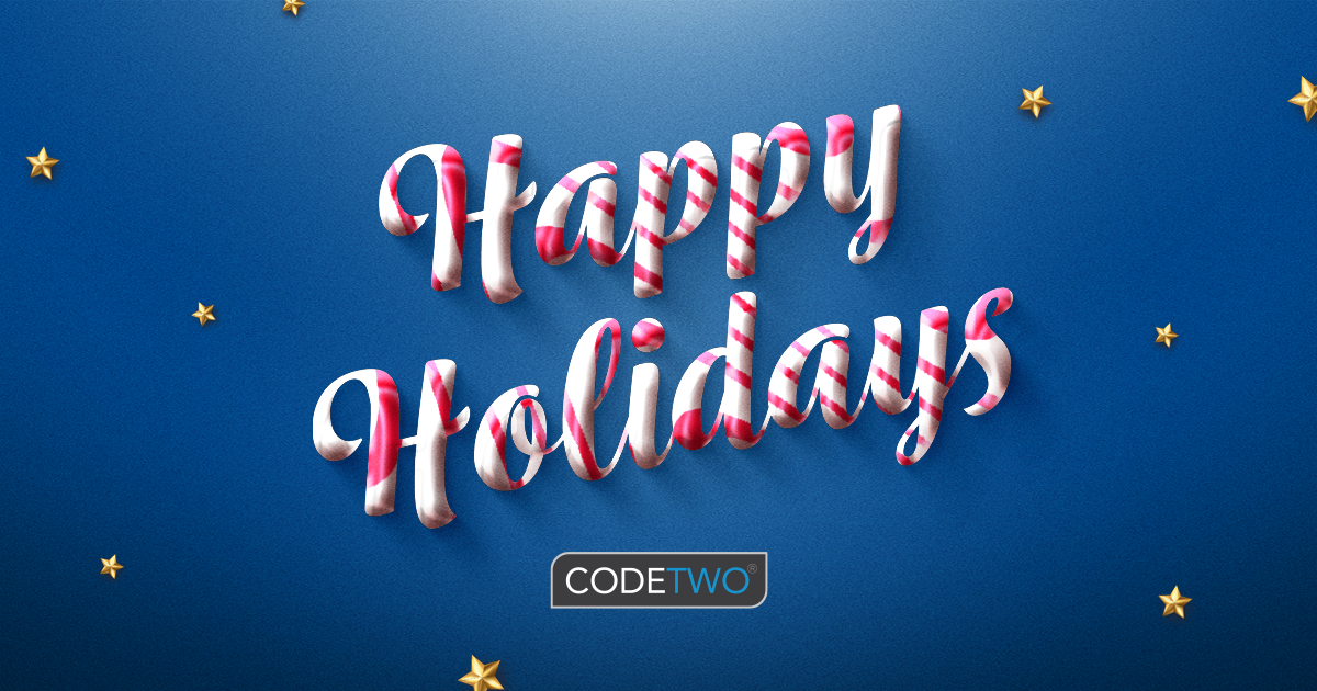 Happy Holidays from CodeTwo