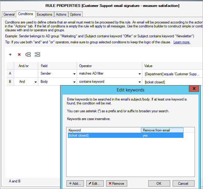 How to measure customer satisfaction with email signatures in Exchange 02