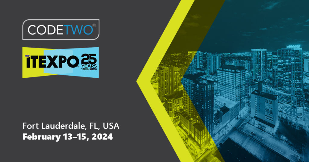 CodeTwo at ITEXPO 2024