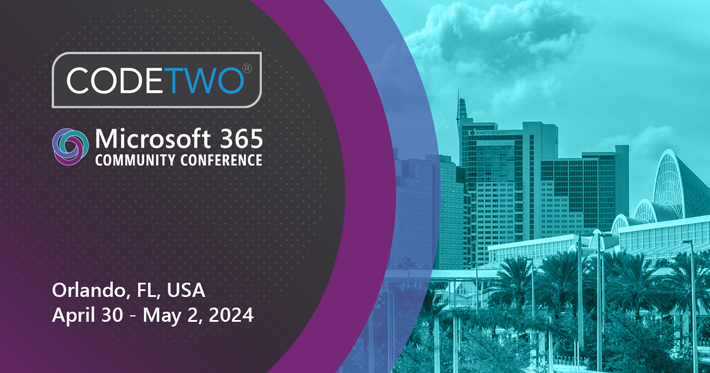CodeTwo at the Microsoft 365 Community Conference 2024