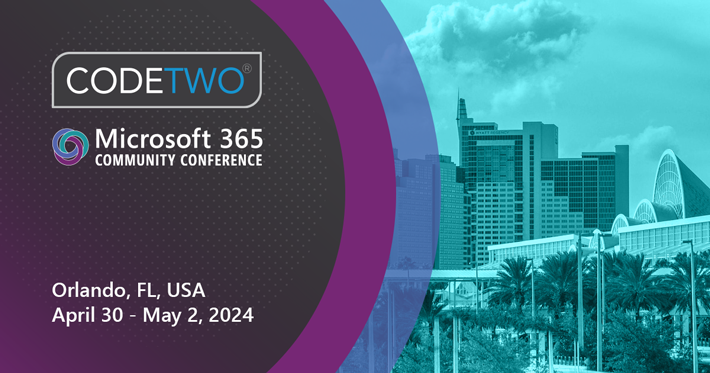 CodeTwo at the Microsoft 365 Community Conference 2024