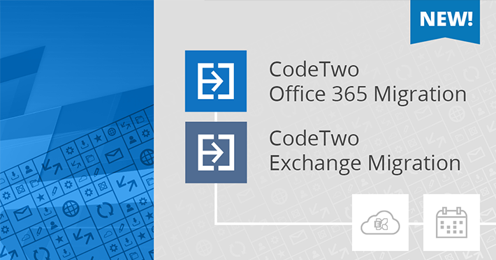 CodeTwo migration tools update – hosted Exchange server migration, automatic delta migrations and other improvements