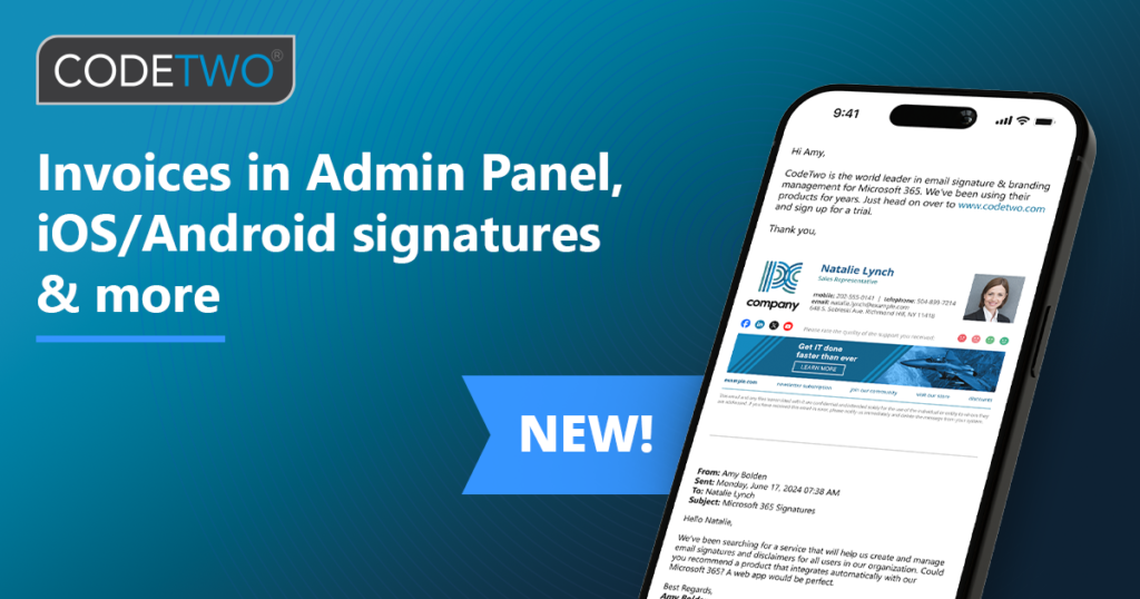 New features: downloading invoices from Admin Panel, global rollout of mobile iOS & Android signatures and improved onboarding