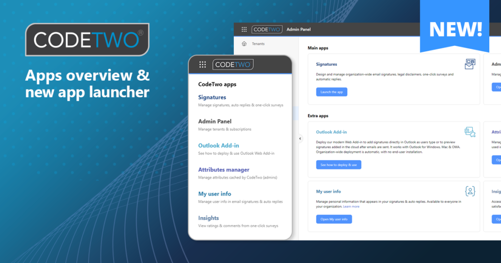 CodeTwo Apps – more than just email signatures