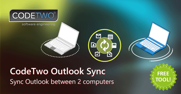 Sync Outlook between two computers for free
