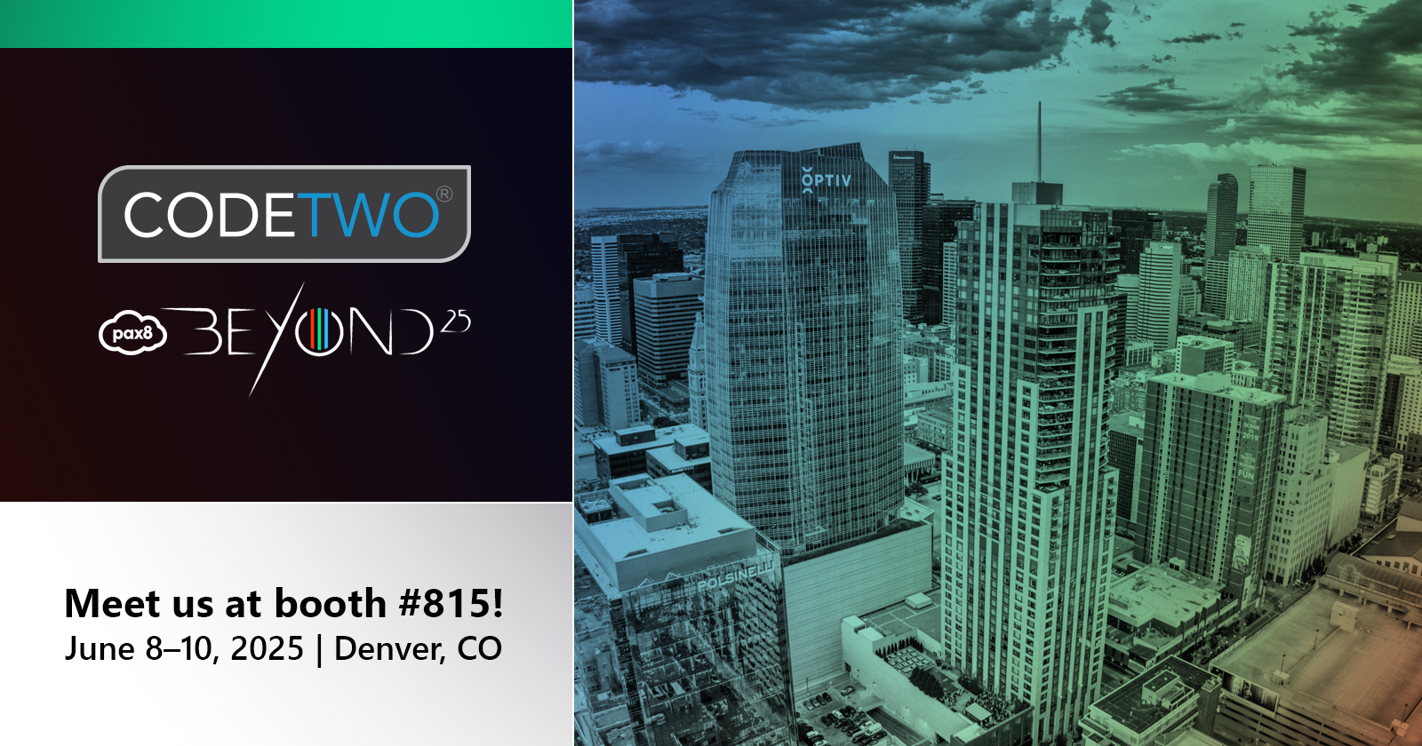 Join us at Pax8 Beyond 25 in Denver, CO