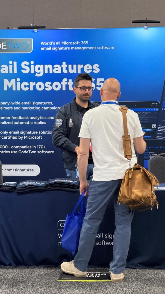 CodeTwo booth at Pax8 Beyond 2026