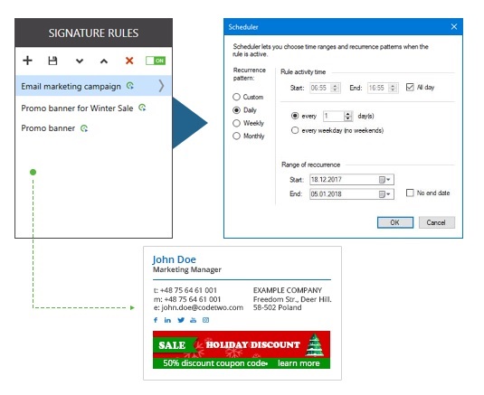 How To Create Christmas Email Signatures With Codetwo Email