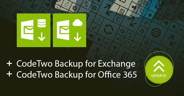 CodeTwo Backup software version 1.5 released!
