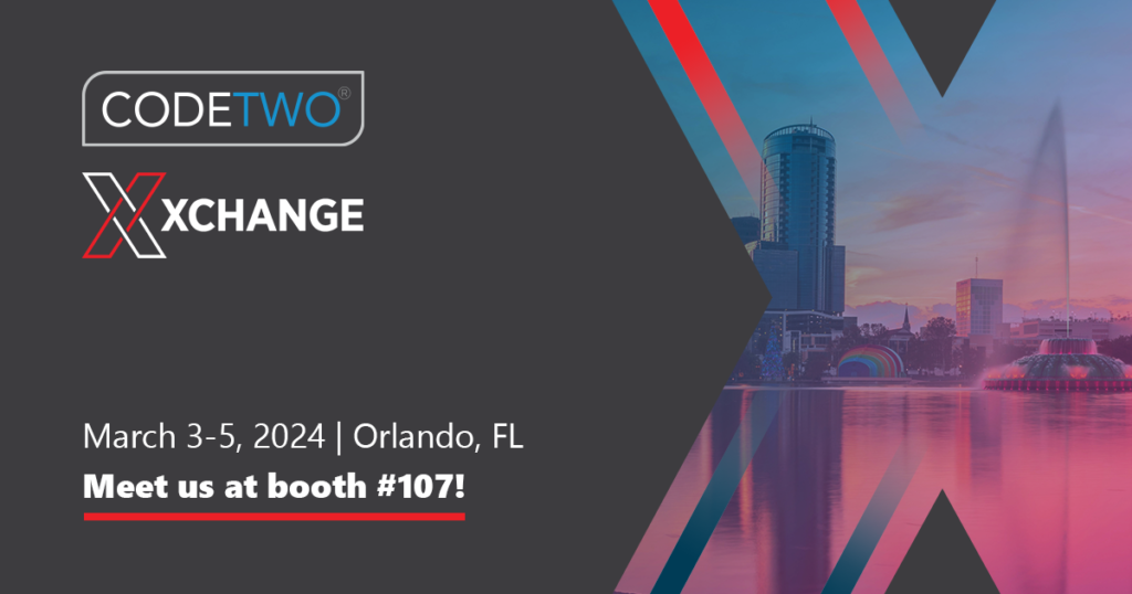 CodeTwo at XChange March 2024