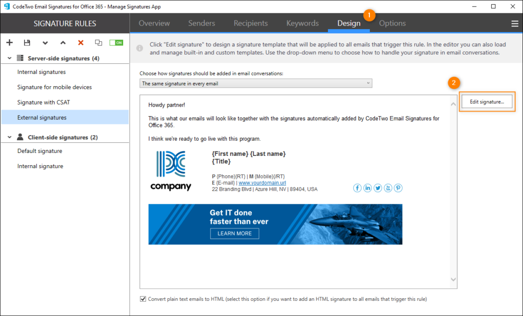 How to add a Teams call link to your email signature