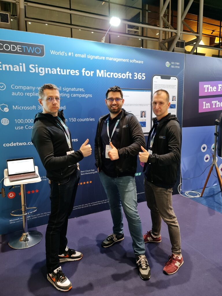 CodeTwo wrap-up of 2022 - C2 team at ESPC22