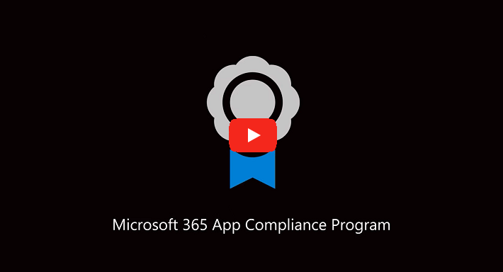 Microsoft 365 App Compliance Program – Video-Miniaturansicht