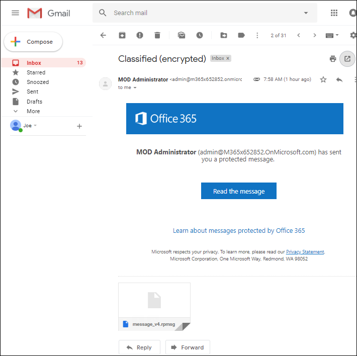 Office 365 message protection & CodeTwo software 3
