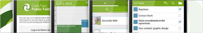 CodeTwo Public Folders mobile