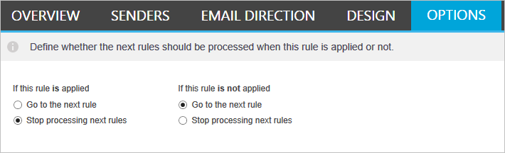 CodeTwo Email Signatures for Office 365 - Processing multiple rules per message