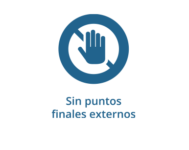No external endpoints