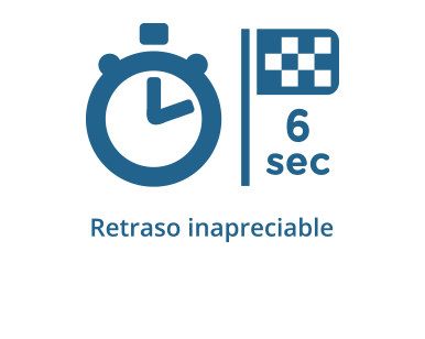 Unnoticable delay