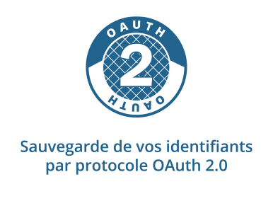 OAuth 2.0 protocol safeguards your credentials