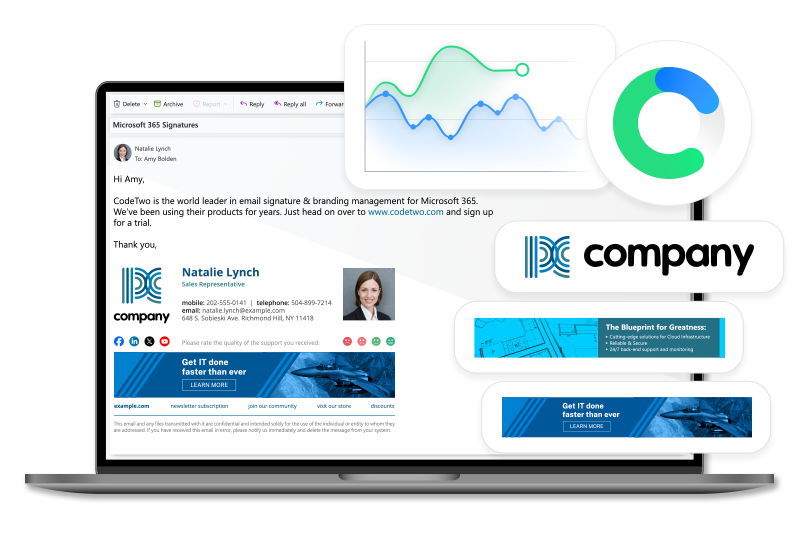 Marketing par mails,analyses, sondage par clic