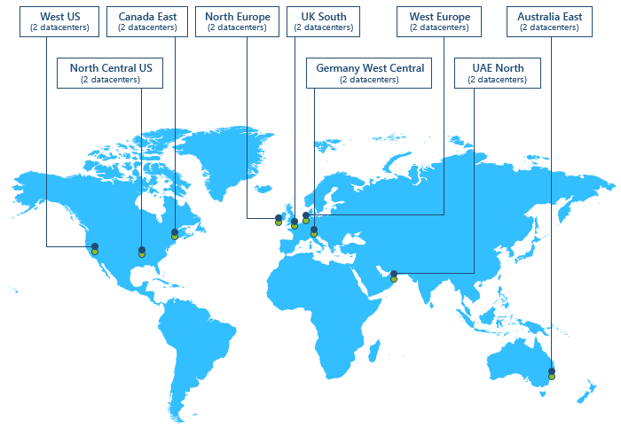 18 datacenters help you stay GDPR-compliant