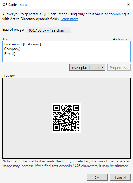 outlook email qr code