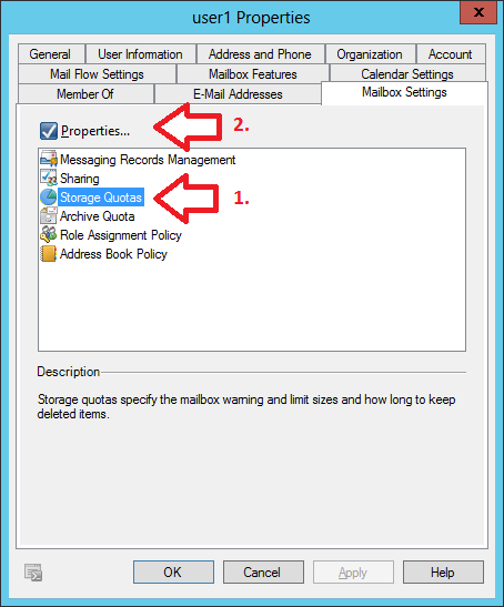Addressing Exceeded Quota Problem In Exchange Server