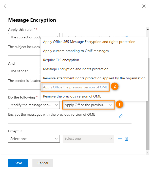How to fix problems with emails encrypted by Azure RMS