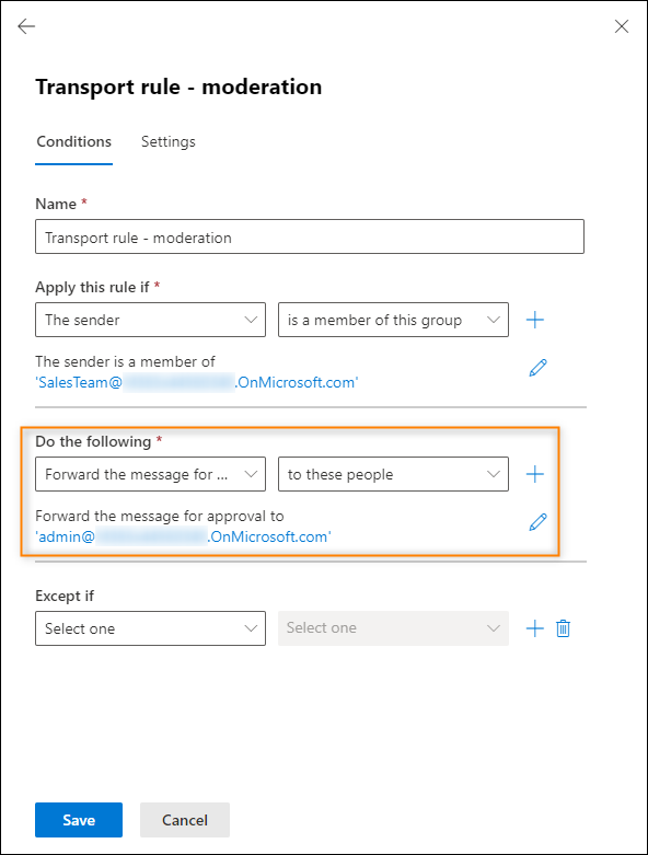 How to fix problems with message approval for distribution groups in