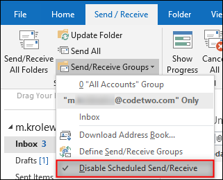 How To Configure A Send Only Account In Outlook