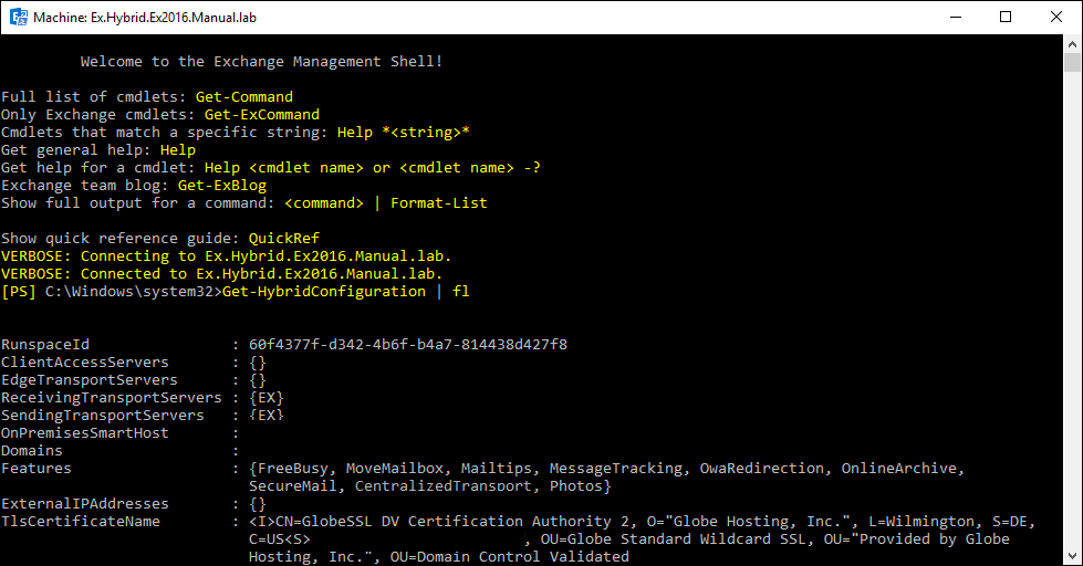 How to check if my environment is hybrid?