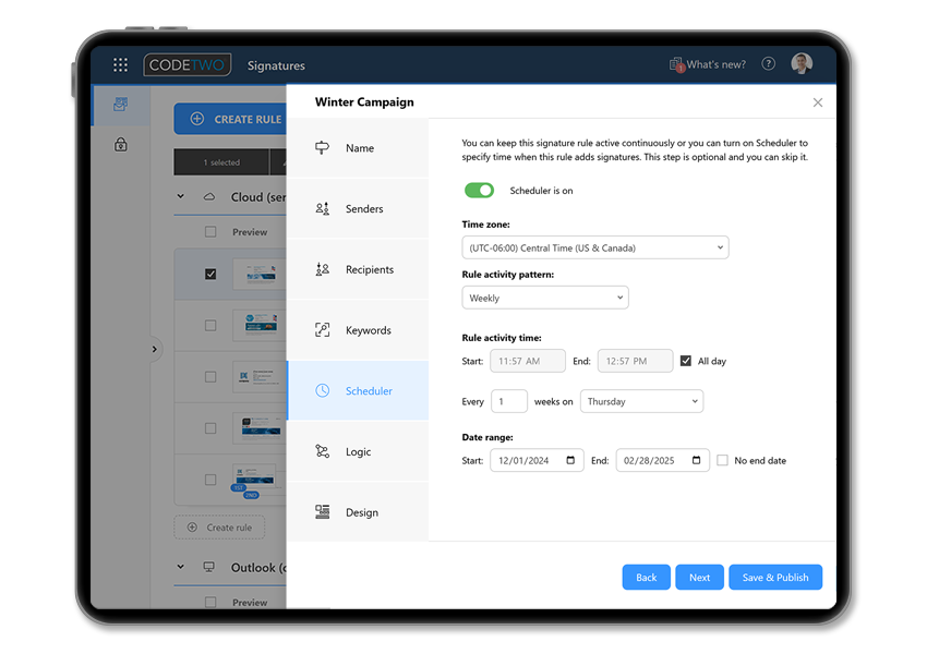 Automate email marketing campaigns