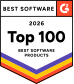 Top 100 Best Software Products award in 2026 (G2)