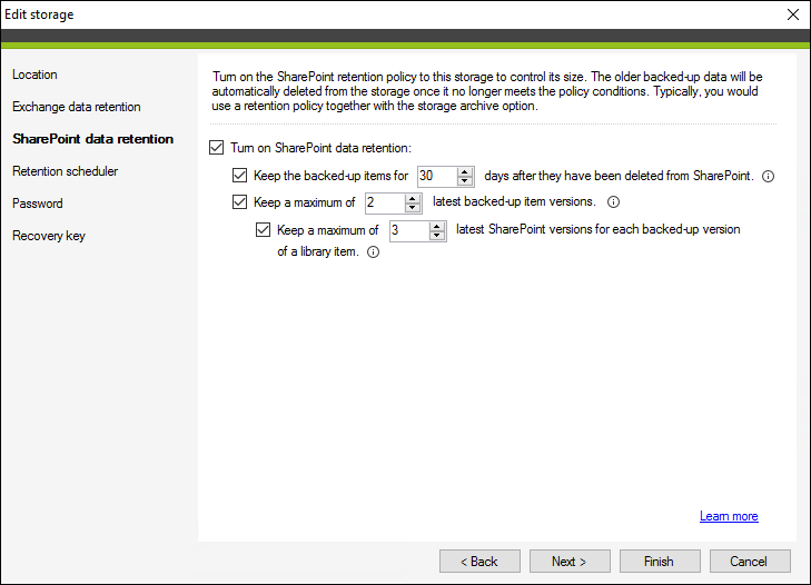 data backup policy