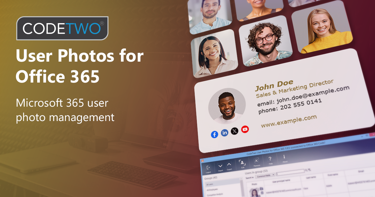 Download CodeTwo User Photos for Office 365