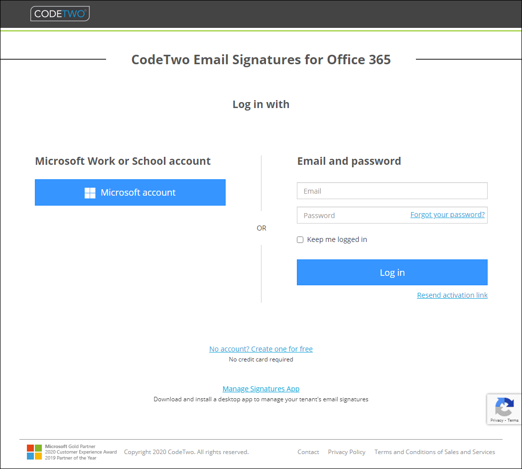 Installation and configuration - Creating a CodeTwo Admin ...