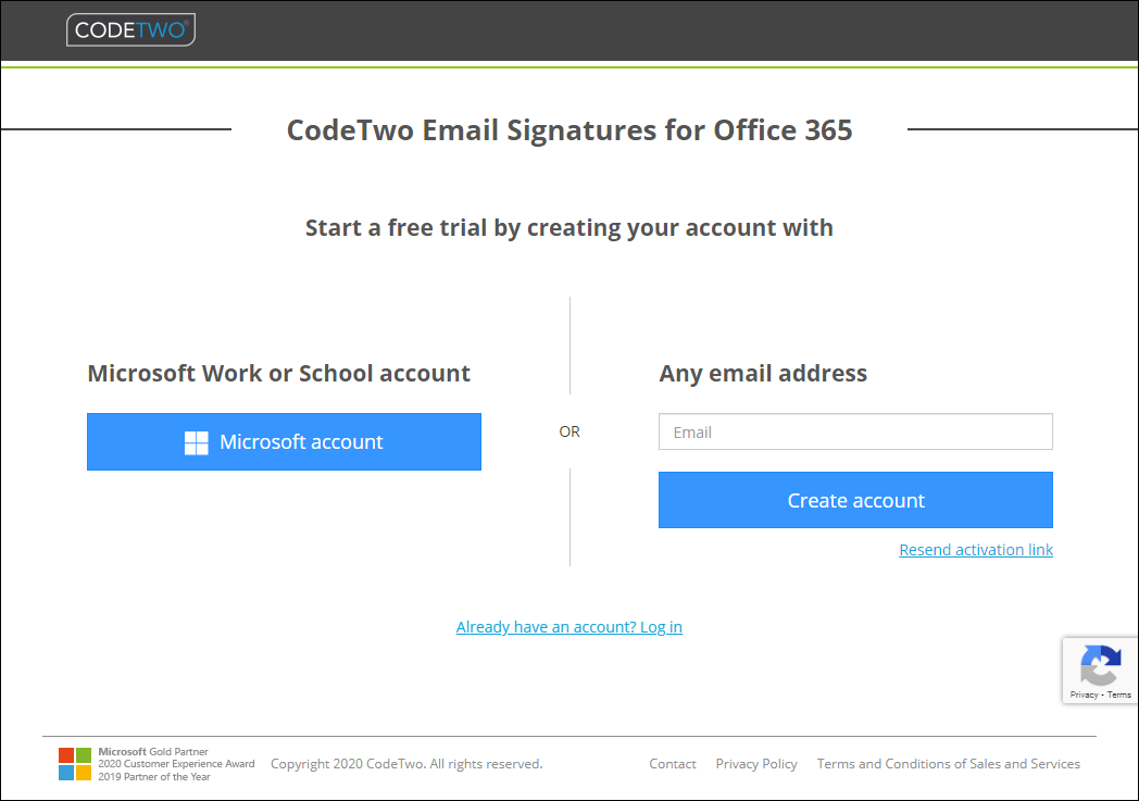 create microsoft account for office 365