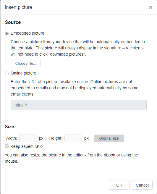 how do i resize a photo file for email