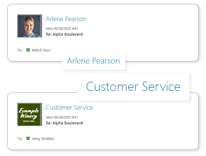 Email address/subject rewriting