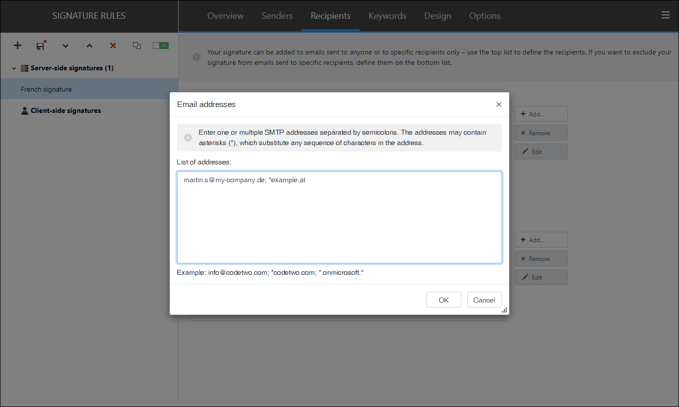 Examples Of Use Add Multiple Language Signatures Codetwo Email Signatures For Office 365 User S Manual