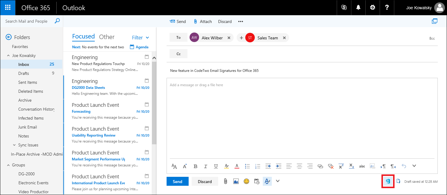 how to add certificate to to outlook 365 email signature