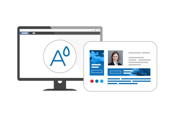 Powerful and intuitive HTML signature template editor