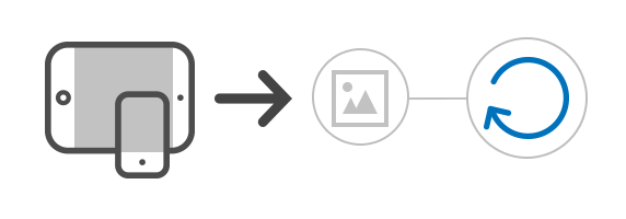 Restoring images removed by iPhone and iPad