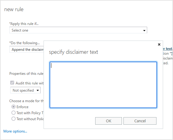 Office 365 native editor - you need to specify a signature text directly in the pure HTML code.