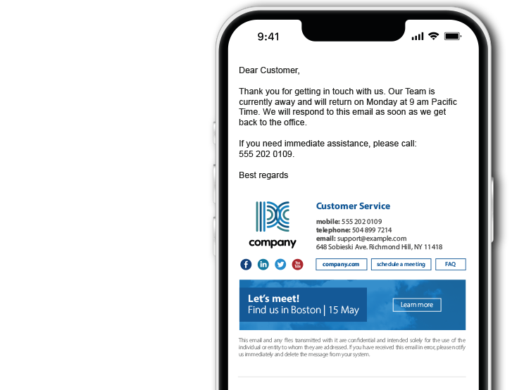 CodeTwo Autoresponder for Microsoft 365