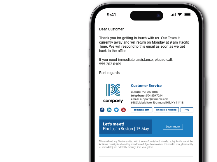CodeTwo Autoresponder for Microsoft 365
