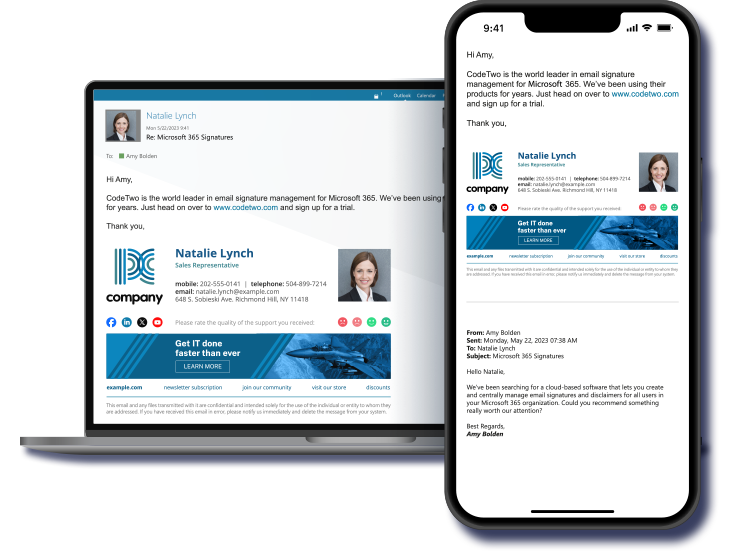 CodeTwo Email Signatures 365