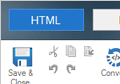 WYSIWYG HTML editor
