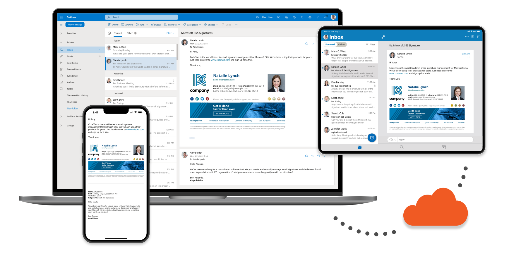 Email signature management in Microsoft 365 & Office 365